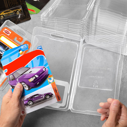 Sterling Protector Case Model 17201 Mainline for Hot Wheels & Matchbox Diecast, Fits Card Size 6.5 x 4.25 inches